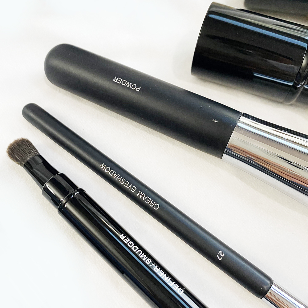 CC Makeup Brushes Petit Pinceau Retractable Kabuki Les Pinceaux De Powder 1 Cream Eye shadow 27 Dual-tip eyeshadow Lip Brush Cosmetics Beauty Tools mu