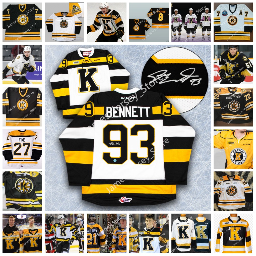 Shane Wright Custom OHL Kingst on Frontenacs Stitched Hockey Jersey 26 Ted Nichol 37 Stephen Desrocher 20 Roland McKeown 14 Michael Moffat 9 Cody Alcock Tyler J. Brown, 16
Shane Wright Custom OHL Kingst on Frontenacs Stitched Hockey Jersey 26 Ted Nichol 37 Stephen Desrocher 20 Roland McKeown 14 Michael Moffat 9 Cody Alcock Tyler J. Brown, 16