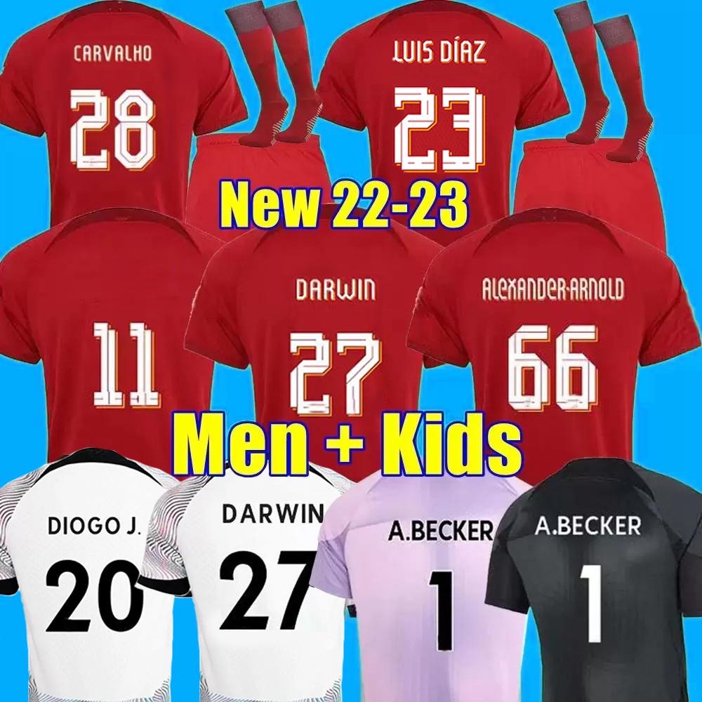 22 23 Luis Diaz soccer jerseys DARWIN A.BECKER DIOGO J RAMSEY Carvalho ALEXANDER ARNOLD Elliott Konate HENDERSON 2022 2023 home Away third football shirt Men kids kit, 22-23 gk kids
22 23 Luis Diaz soccer jerseys DARWIN A.BECKER DIOGO J RAMSEY Carvalho ALEXANDER ARNOLD Elliott Konate HENDERSON 2022 2023 home Away third football shirt Men kids kit, 22-23 gk kids