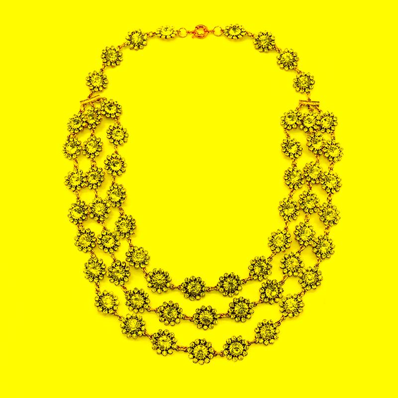 Chokers Layered Chain Charm Crystal Flower Big Choker Necklace Women Luxury Retro Maxi Statement Chunky Large Collar NecklaceChokers
Chokers Layered Chain Charm Crystal Flower Big Choker Necklace Women Luxury Retro Maxi Statement Chunky Large Collar NecklaceChokers
