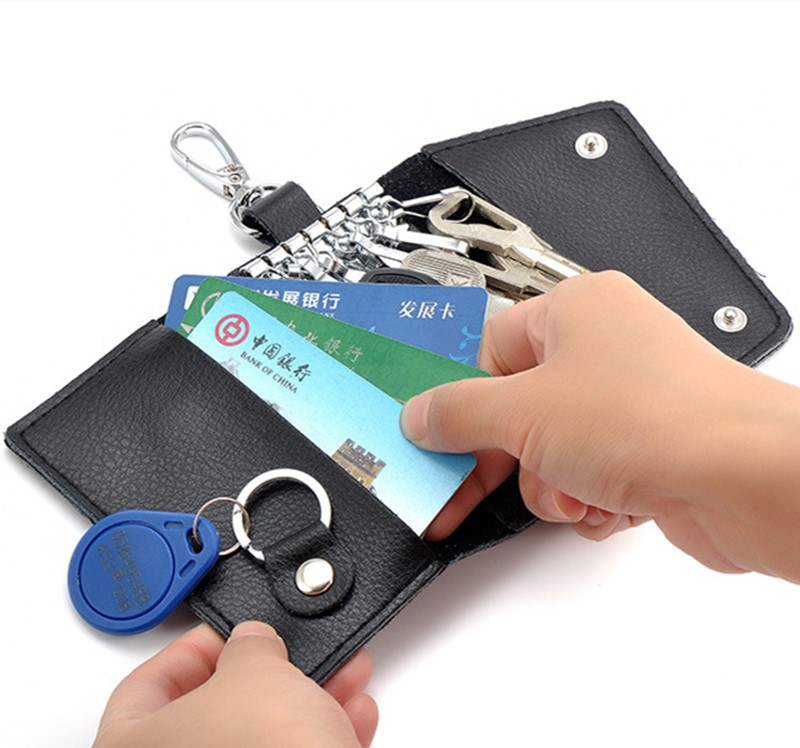 Genuine Leather Keychain Men Women Key Wallet Organizer Pouch Cow Split Car Key Holder Housekeeper Case Mini Card Bag ANS-CL-503, Pink
Genuine Leather Keychain Men Women Key Wallet Organizer Pouch Cow Split Car Key Holder Housekeeper Case Mini Card Bag ANS-CL-503, Pink