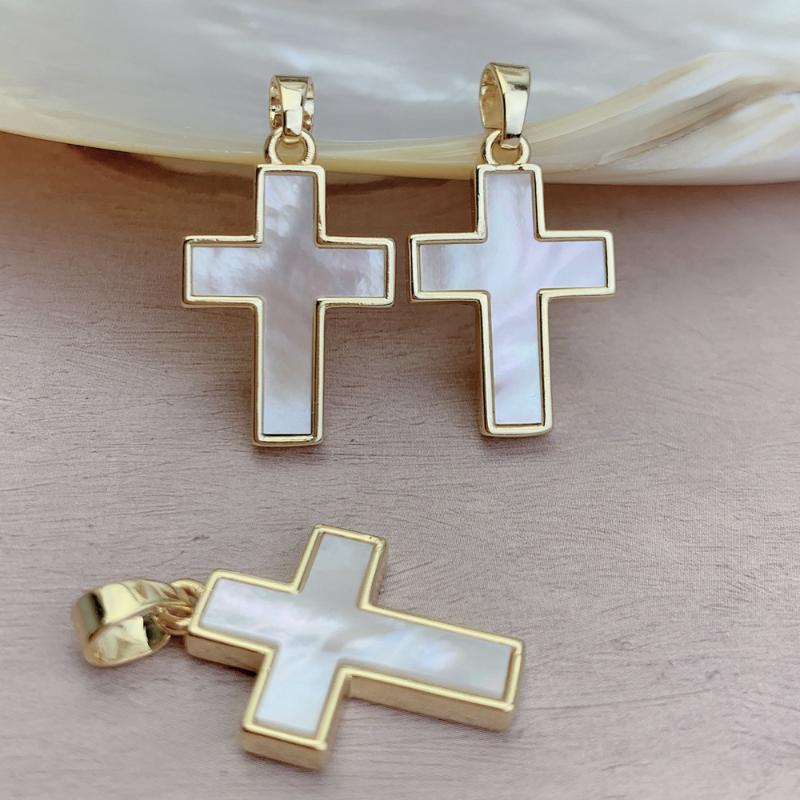 Pendant Necklaces 10pcs/lot Natural White Mother Of Pearl Shell Classic Cross Pendants For DIY Necklace Jewelry Accessories
Pendant Necklaces 10pcs/lot Natural White Mother Of Pearl Shell Classic Cross Pendants For DIY Necklace Jewelry Accessories