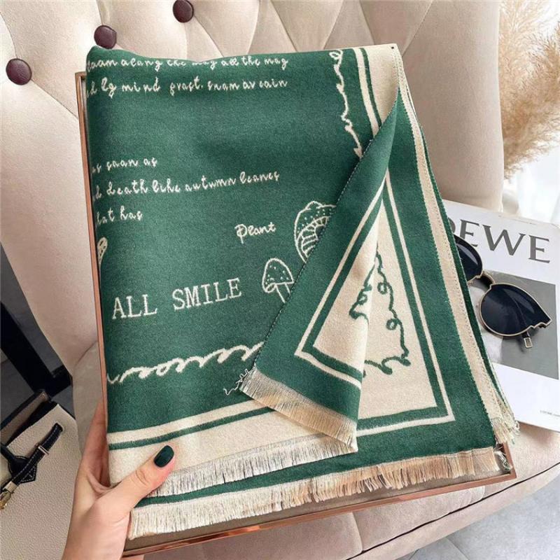 Scarves Brand Design Love Letter Print Winter Warm Scarf For Women Cashmere Shawls And Wraps Female Large Blanket Luxury Foulard Bandana
Scarves Brand Design Love Letter Print Winter Warm Scarf For Women Cashmere Shawls And Wraps Female Large Blanket Luxury Foulard Bandana