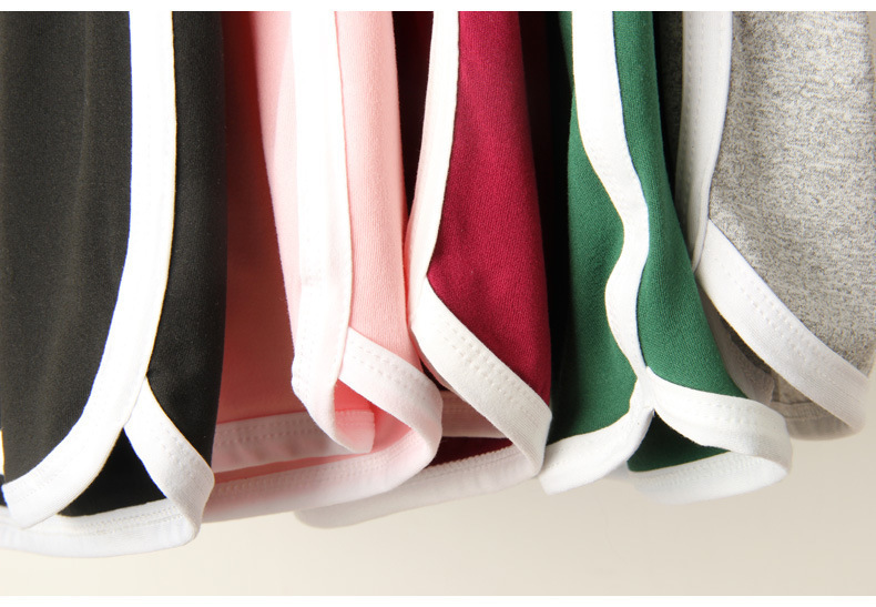 Sports shorts women summer casual wear threequarter pants Korean fashion yoga beach pants candy color pants 220527