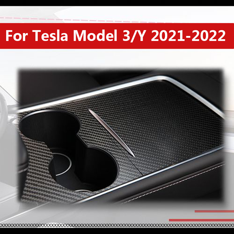 Model Y 2022 Center Console Cover For Tesla Model 3 2021 accessories Real Carbon Fiber Central Interior Accessory Control Panel
Model Y 2022 Center Console Cover For Tesla Model 3 2021 accessories Real Carbon Fiber Central Interior Accessory Control Panel
