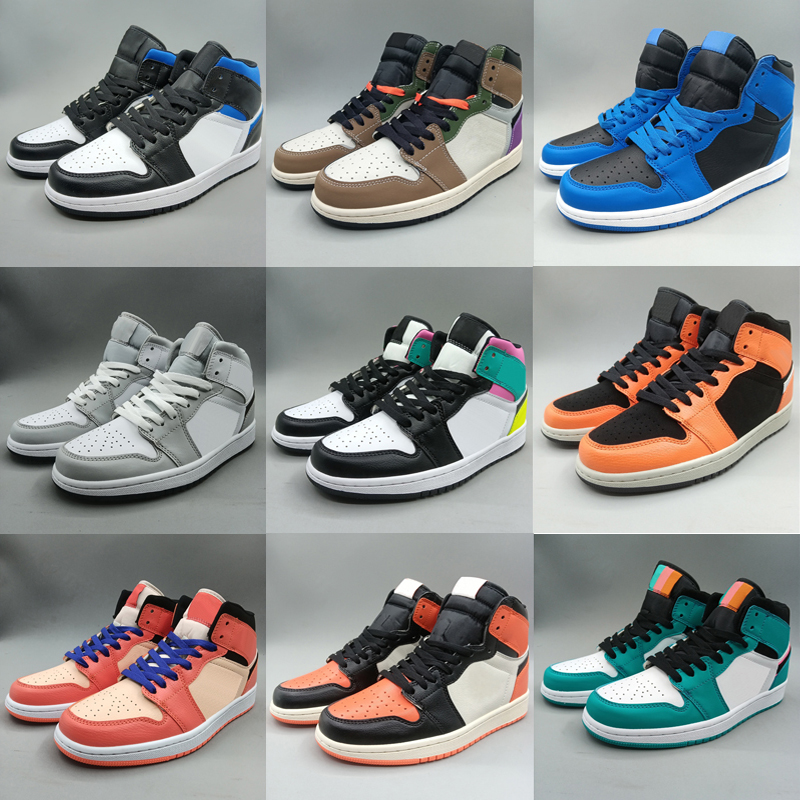 Top Jumpman 1 1s University blue High basketball shoes Bordeaux dark mocha Mid Barely Rose light smoke grey patent bred men women Designer Sneakers Chicago Trainers, As photo 3
Top Jumpman 1 1s University blue High basketball shoes Bordeaux dark mocha Mid Barely Rose light smoke grey patent bred men women Designer Sneakers Chicago Trainers, As photo 3