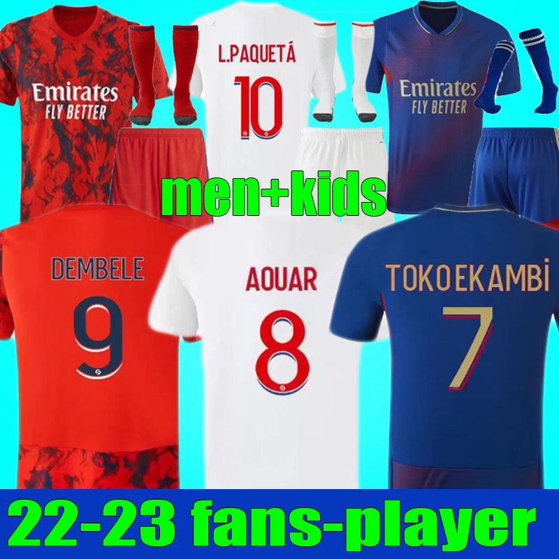 Fans player Maillot Lyon 2022 2023 Soccer Jersey digital fourth football shirts 22 23 TOKO EKAMBI CHERKI AOUAR HOME L.PAQUETA DEMBELE Denayer men kids kit set, 22-23 men 4th jersey+patch
Fans player Maillot Lyon 2022 2023 Soccer Jersey digital fourth football shirts 22 23 TOKO EKAMBI CHERKI AOUAR HOME L.PAQUETA DEMBELE Denayer men kids kit set, 22-23 men 4th jersey+patch