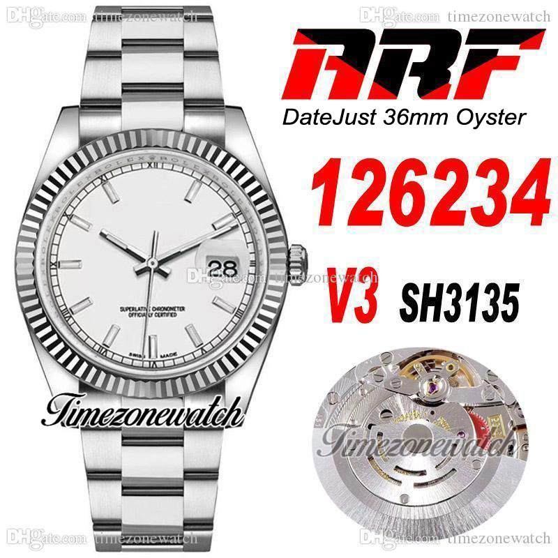 ARF V3 126234 36mm Cal SH3135 Automatic Mens Watch Fluted Bezel Silver Stick Dial 904L OysterSteel Bracelet With Warranty Card Super Edition Timezonewatch R07, Custom warranty card
ARF V3 126234 36mm Cal SH3135 Automatic Mens Watch Fluted Bezel Silver Stick Dial 904L OysterSteel Bracelet With Warranty Card Super Edition Timezonewatch R07, Custom warranty card