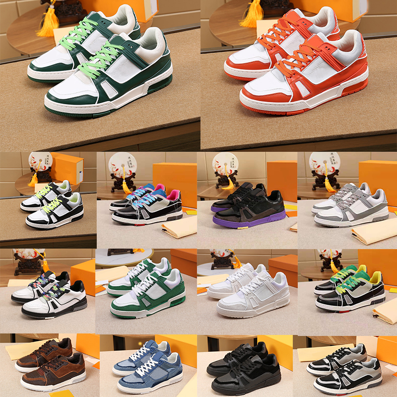 Newest Men Running Shoes Trail Sneaker Rubber outsole Canvas Calf Leather Men's Sneakers Lace-up Ebene Trainers Top Quality Outdoor Shoes size 38-46 with box
Newest Men Running Shoes Trail Sneaker Rubber outsole Canvas Calf Leather Men's Sneakers Lace-up Ebene Trainers Top Quality Outdoor Shoes size 38-46 with box