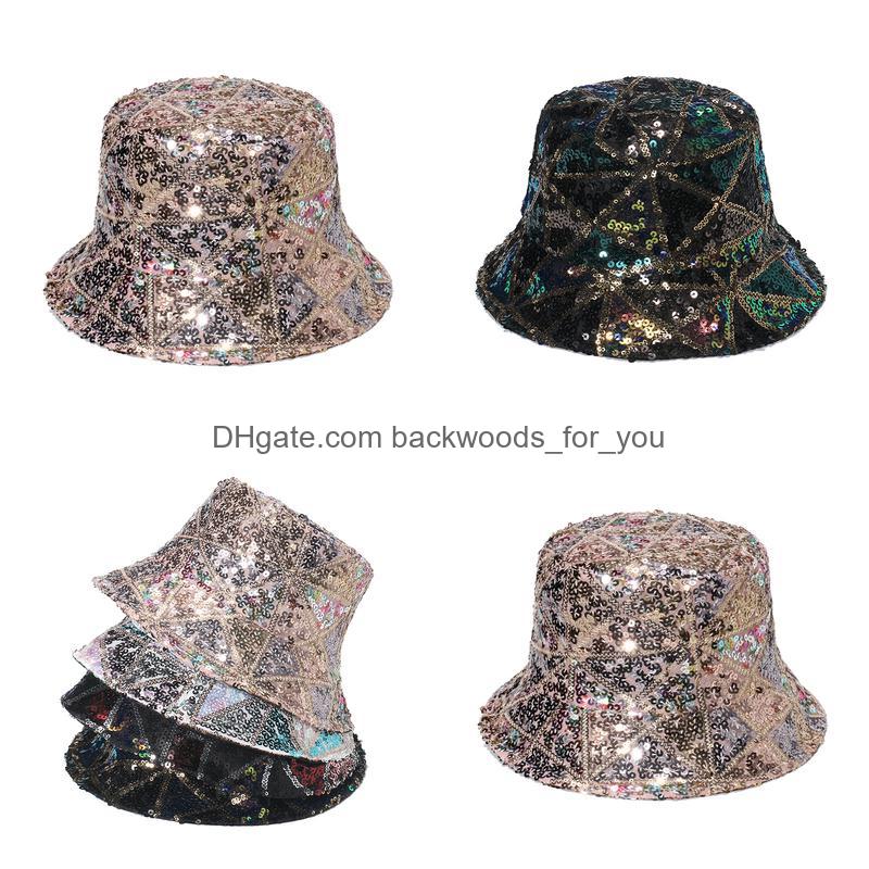 Punk Geometric Sequins Bucket Men Women Adt Hat Hats Caps Cap Snapbacks Backwoods For You European And American Street Dance Club Fis jlliyR, Yellow
Punk Geometric Sequins Bucket Men Women Adt Hat Hats Caps Cap Snapbacks Backwoods For You European And American Street Dance Club Fis jlliyR, Yellow