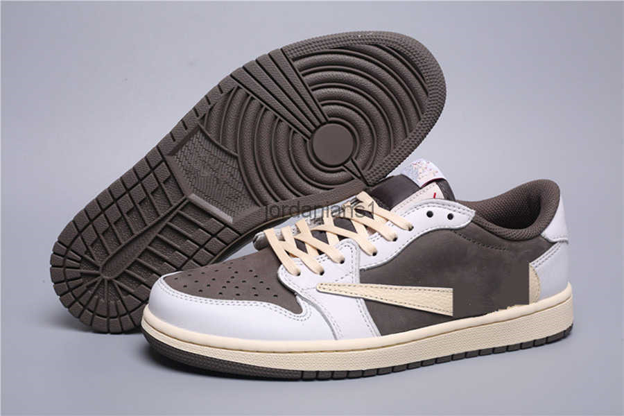 New Release Travis Scotts 1S Low OG TS SP 1 Mens Shoes Color White Brown Beige Khaki University Outdoor Sneakers CD4487-100 With
New Release Travis Scotts 1S Low OG TS SP 1 Mens Shoes Color White Brown Beige Khaki University Outdoor Sneakers CD4487-100 With