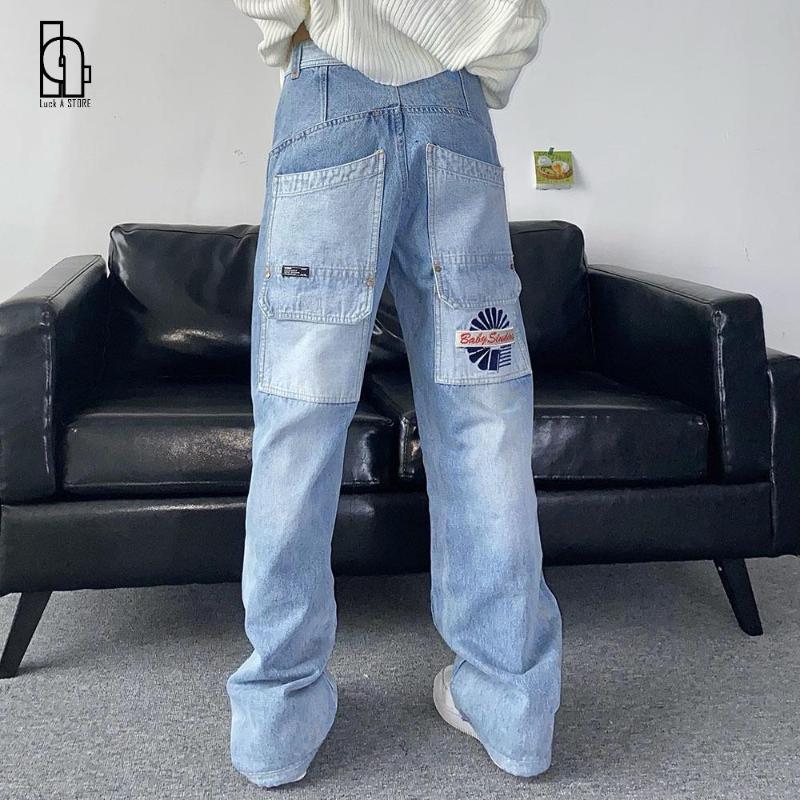 Women' Jeans 2023 Spring Summer High Waist Straight Denim Pants Pure Cotton Washed Light Colored Women' Trousers Simple Blue
Women' Jeans 2023 Spring Summer High Waist Straight Denim Pants Pure Cotton Washed Light Colored Women' Trousers Simple Blue