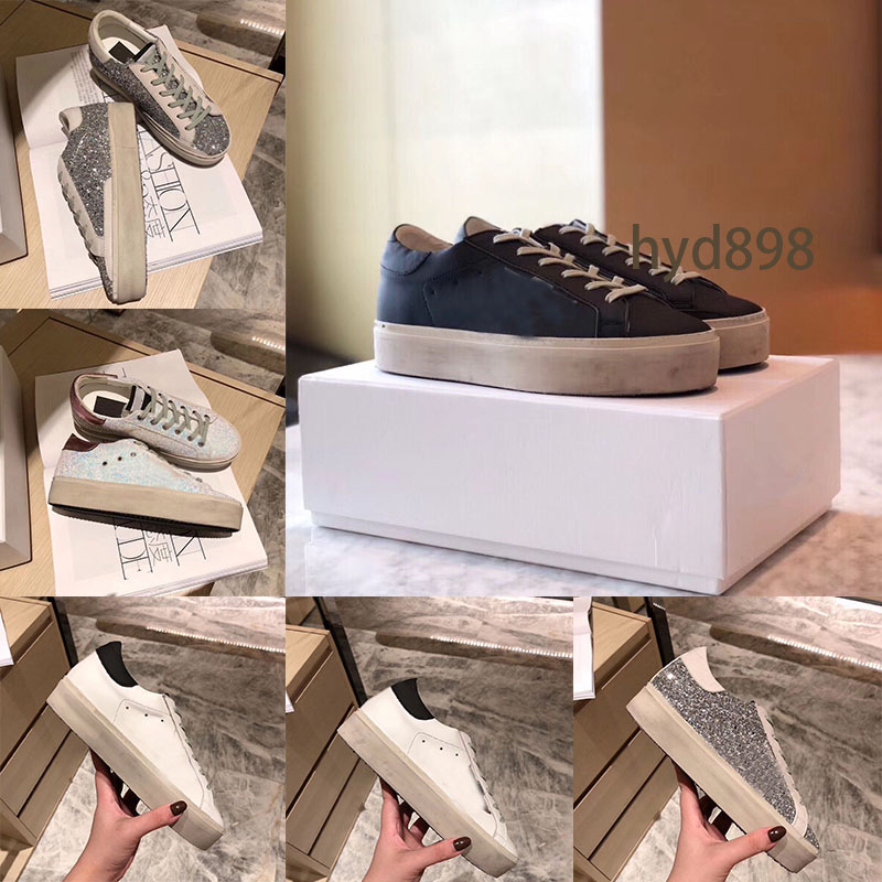 Designer luxury casual shoes classic old dirty shoes stars double high-soled leather flashing gold ladies men's sneakers, Beige
Designer luxury casual shoes classic old dirty shoes stars double high-soled leather flashing gold ladies men's sneakers, Beige