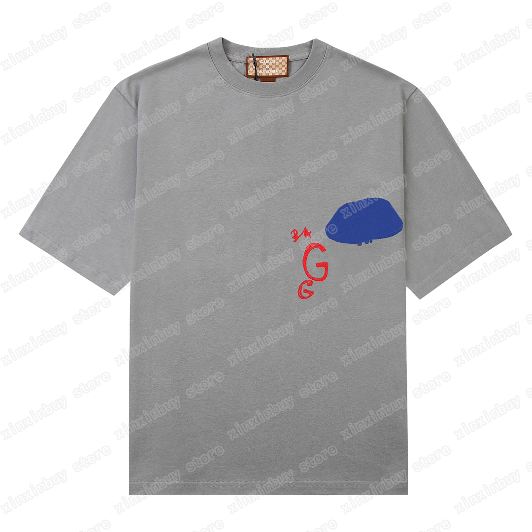 22ss Men Designers t shirts tee Cursive letter embroidery short sleeve Crew Neck Streetwear black khaki xinxinbuy XS-L, White
22ss Men Designers t shirts tee Cursive letter embroidery short sleeve Crew Neck Streetwear black khaki xinxinbuy XS-L, White