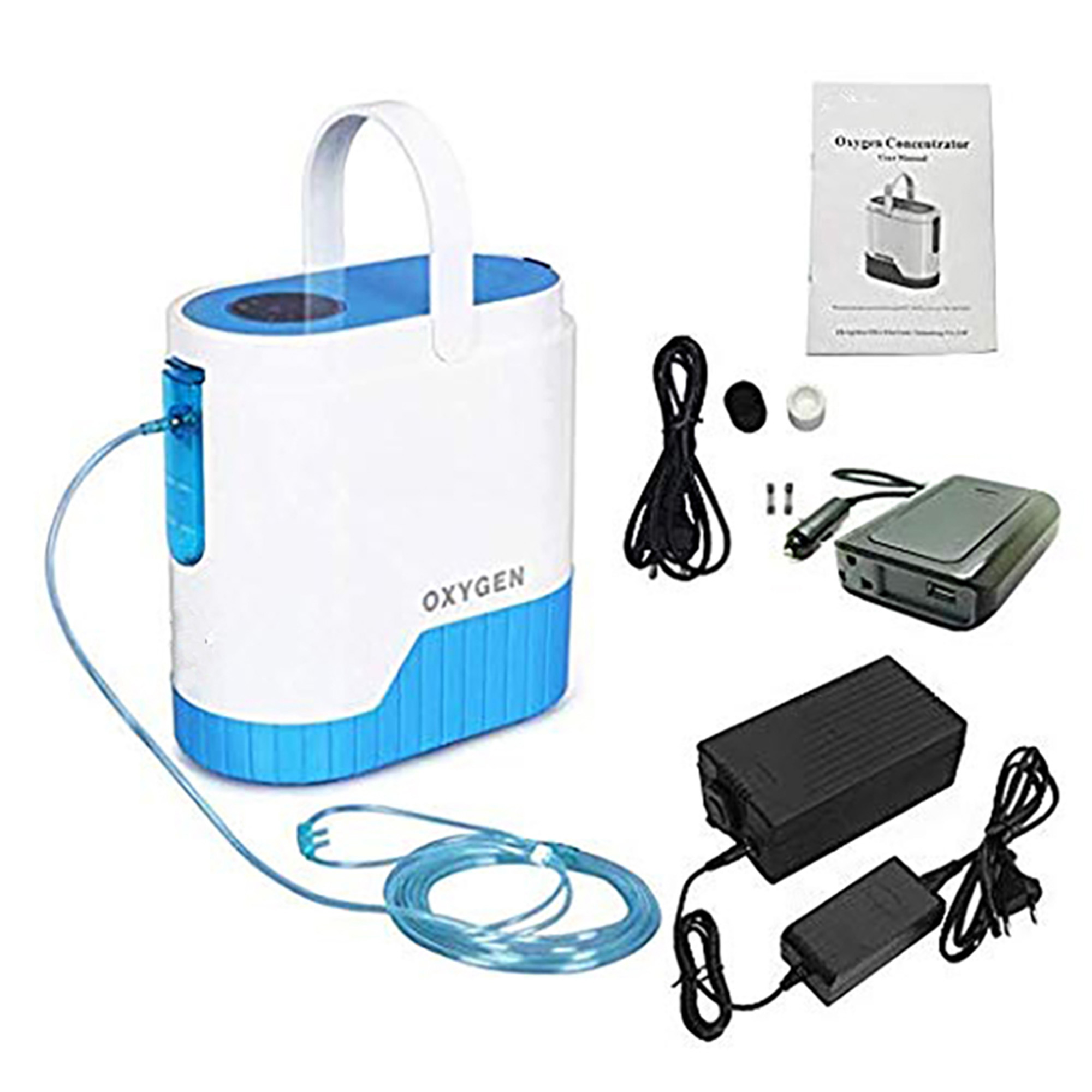 Portable Oxygen Concentrator Generator Battery O2 Machine Household Oxygen Bar Car oxygen inhaler 24hours Continuouly
Portable Oxygen Concentrator Generator Battery O2 Machine Household Oxygen Bar Car oxygen inhaler 24hours Continuouly