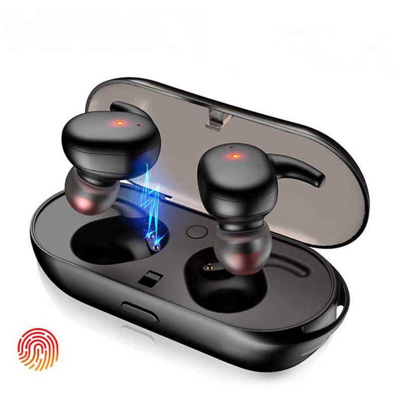 Y30 TWS Wireless Earbuds Blutooth 5.0 Binaral Touch Headphone Earphones Noise Cancelling Headset HiFi 3D Stereo Sound Music In-ear Earbud, Black
Y30 TWS Wireless Earbuds Blutooth 5.0 Binaral Touch Headphone Earphones Noise Cancelling Headset HiFi 3D Stereo Sound Music In-ear Earbud, Black