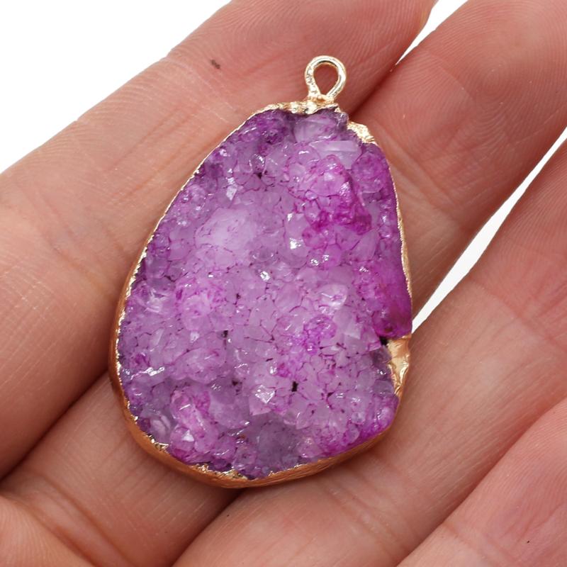 Pendant Necklaces Natural Druzys Agate Rose Red Water Drop Shape Charms For Jewelry Making DIY Necklace Earrings Accessories 25x38-30x42mm
Pendant Necklaces Natural Druzys Agate Rose Red Water Drop Shape Charms For Jewelry Making DIY Necklace Earrings Accessories 25x38-30x42mm