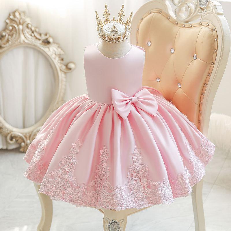 Girl's Dresses Embroidery Princess Wedding Dress For Girls Sleeveless Big Bow White Girls' Party Summer Kids Clothes 1-6 YearsGirl's, As picture
Girl's Dresses Embroidery Princess Wedding Dress For Girls Sleeveless Big Bow White Girls' Party Summer Kids Clothes 1-6 YearsGirl's, As picture