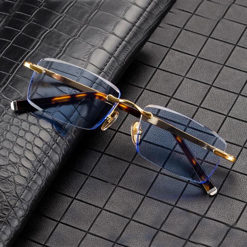 Sunglasses Acetate Rimless Glass Man Luxury Natural Crystal Stone Blue Sun Glasses Woman Vintage Brand UV400 Anti Eye Dry
Sunglasses Acetate Rimless Glass Man Luxury Natural Crystal Stone Blue Sun Glasses Woman Vintage Brand UV400 Anti Eye Dry