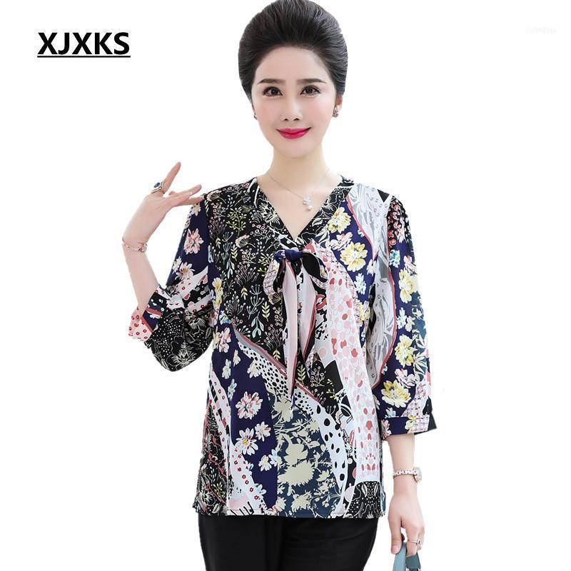 Womens Tops And Blouses 2022 Summer Chiffon Women Blouse Comfortable Printing 7/10 Sleeve Chemise Femme Women's & Shirts
Womens Tops And Blouses 2022 Summer Chiffon Women Blouse Comfortable Printing 7/10 Sleeve Chemise Femme Women's & Shirts