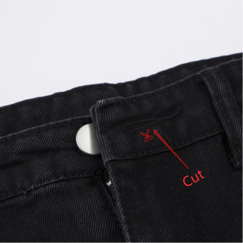 HOUZHOU Pastel Goth Black Denim Skirt Women Harajuku Gothic High Waist Bow Pocket Kawaii Pleated Mini Skirts E Girl Streetwear 220317