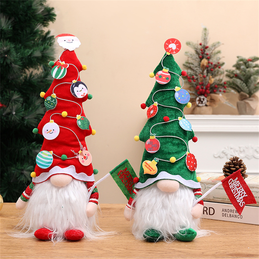New Christmas Tree Hat Hair Dwarf Doll Holding Flag Faceless Rudolph Doll Window Decoration Party Gifts 2023 Fast Delivery
New Christmas Tree Hat Hair Dwarf Doll Holding Flag Faceless Rudolph Doll Window Decoration Party Gifts 2023 Fast Delivery