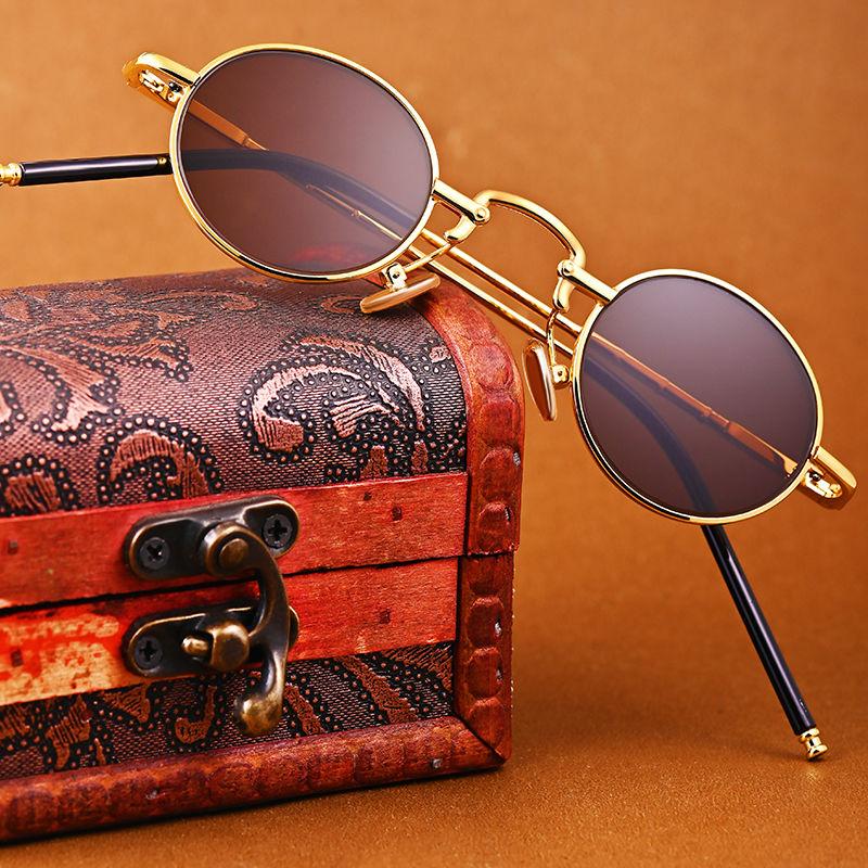 Sunglasses Evove Natural Mineral Male Women Small Round Glasses Men 30mm Steampunk Vintage Stone Brown Lens Glass Anti ScratchSunglasses
Sunglasses Evove Natural Mineral Male Women Small Round Glasses Men 30mm Steampunk Vintage Stone Brown Lens Glass Anti ScratchSunglasses