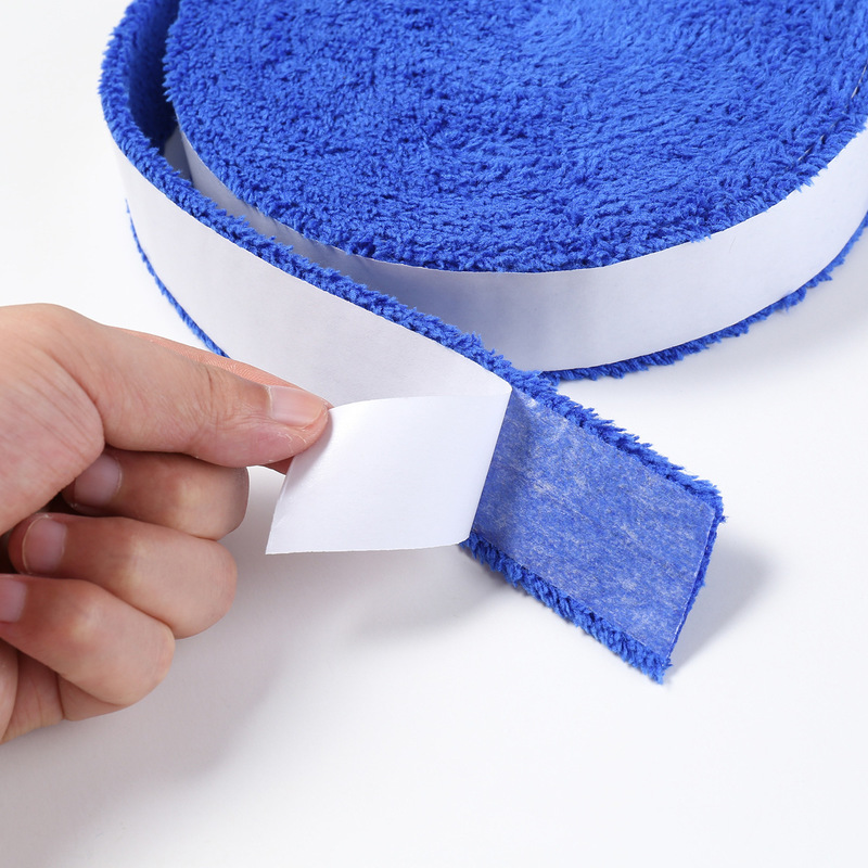Anti-slip Tennis Badminton Racket Overgrip Cotton Towel Handle Glue Grip Sweat Absorbing Sweatband Wholesale Sweat Band