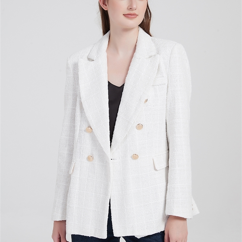WXWT Women Solid T Double Breasted Blazer Coat Long Sleeve Pockets Outerwear Female Spring Tops CD8395 220728, Beige
WXWT Women Solid T Double Breasted Blazer Coat Long Sleeve Pockets Outerwear Female Spring Tops CD8395 220728, Beige
