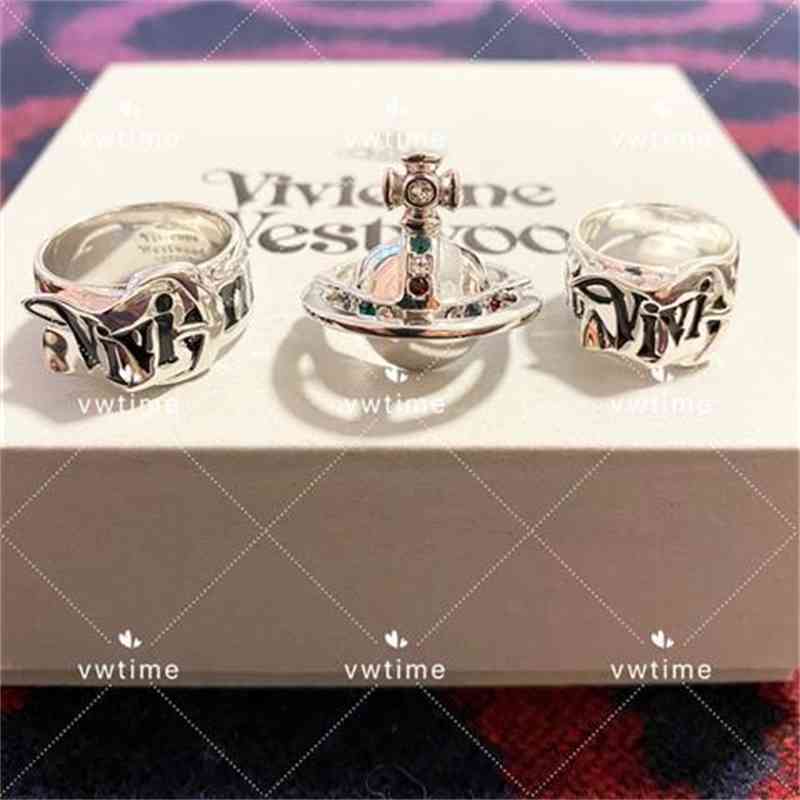 Empress Dowager Vivienne 925 Sterling Silver Half planet Saturn ring collection belt ring
Empress Dowager Vivienne 925 Sterling Silver Half planet Saturn ring collection belt ring
