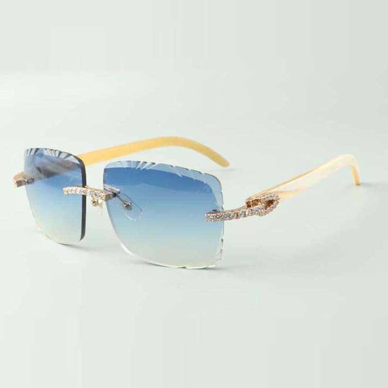 2022 cutting lens endless diamonds sunglasses 3524020 natural white buffalo horns temples buffs glasses size 58-18-140mm
2022 cutting lens endless diamonds sunglasses 3524020 natural white buffalo horns temples buffs glasses size 58-18-140mm