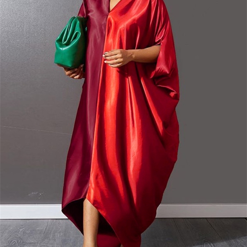 Women Maxi Dresses Oversized Loose Large Sparkly Robes for Party Event Occasion Elegant Ladies Birthday Christmas Gowns 3XL 220613, Red
Women Maxi Dresses Oversized Loose Large Sparkly Robes for Party Event Occasion Elegant Ladies Birthday Christmas Gowns 3XL 220613, Red