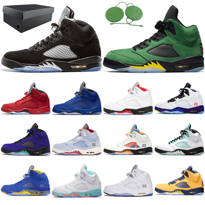 2022 fashion red basketball shoes 5s 5 men Blue suede Fire Red Alternate Bel International Flight Oregon What The Metallic Silver Michigan Top 3 sneakers with box, White cement
2022 fashion red basketball shoes 5s 5 men Blue suede Fire Red Alternate Bel International Flight Oregon What The Metallic Silver Michigan Top 3 sneakers with box, White cement