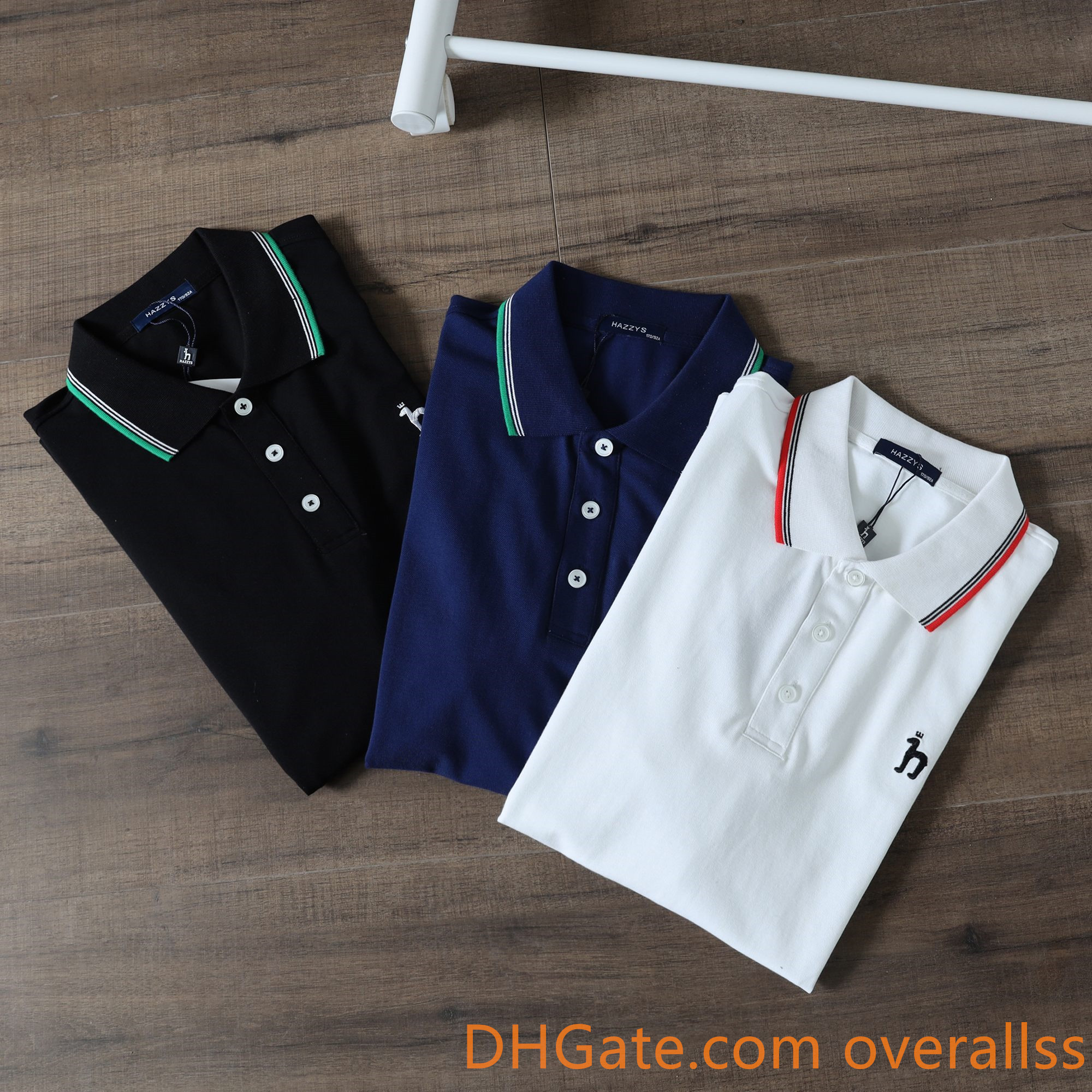 Women men polo shirt summer cotton heavy embroidery garland half-sleeved hazzys short-sleeved T-shirt, I need see other product
Women men polo shirt summer cotton heavy embroidery garland half-sleeved hazzys short-sleeved T-shirt, I need see other product