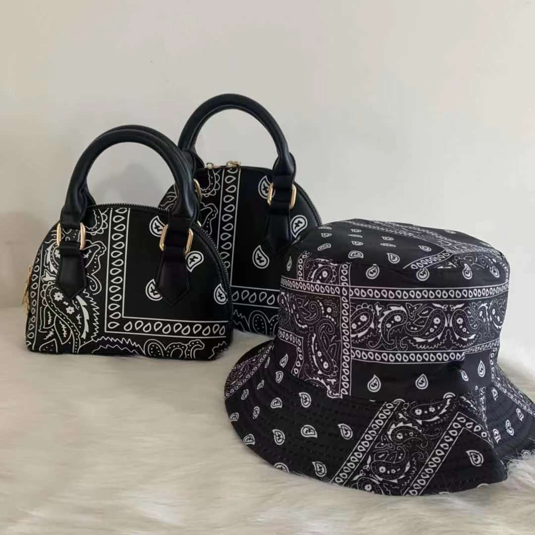 Cashew Print Bucket Hat and Bag Set Fashion Shell Bags for Women Handbags and Fisherman Hats, As pic
Cashew Print Bucket Hat and Bag Set Fashion Shell Bags for Women Handbags and Fisherman Hats, As pic