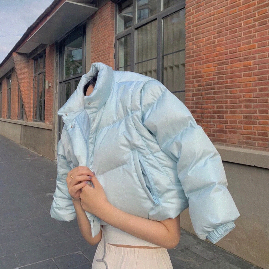 Autumn 21FW Women Jacket Parkas Down Coat Fashion down cotton-padded sleeve detachable Style Slim Corset Thick Outfit Windbreaker Pocket Outsize Lady B3KR#
Autumn 21FW Women Jacket Parkas Down Coat Fashion down cotton-padded sleeve detachable Style Slim Corset Thick Outfit Windbreaker Pocket Outsize Lady B3KR#