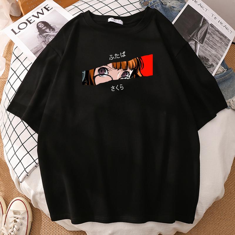 Men' T-Shirts Game Futaba Sakura Printing Men Tshirts Anime Beautiful Tops Manga Cartoons Tee Clothing Creativity Cute Soft Man' Shirt, Black
Men' T-Shirts Game Futaba Sakura Printing Men Tshirts Anime Beautiful Tops Manga Cartoons Tee Clothing Creativity Cute Soft Man' Shirt, Black