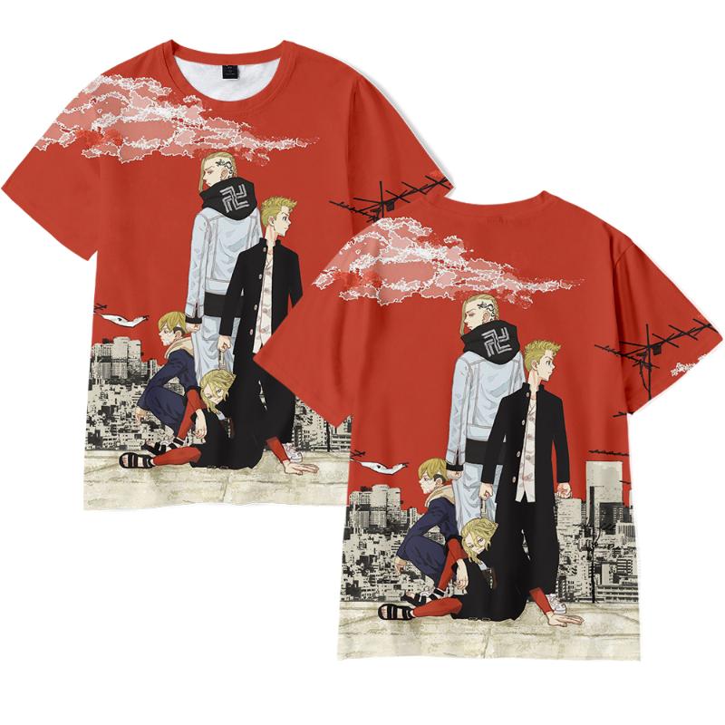 Men's T-Shirts Tokyo Revengers T Shirts Men Women Fahsion Streetwear Summer 3D Shirt Boys Short Sleeve Cartoon, T shirt6
Men's T-Shirts Tokyo Revengers T Shirts Men Women Fahsion Streetwear Summer 3D Shirt Boys Short Sleeve Cartoon, T shirt6