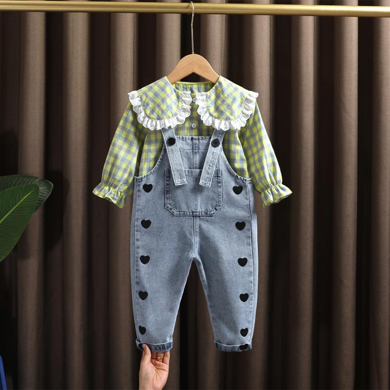 Clothing Sets Spring Baby Girl Clothes Outfit Shirt Love Denim Overalls Suit For Toddler Girls 2 3 4 5 6 Year Birthday SetsClothing, Green
Clothing Sets Spring Baby Girl Clothes Outfit Shirt Love Denim Overalls Suit For Toddler Girls 2 3 4 5 6 Year Birthday SetsClothing, Green