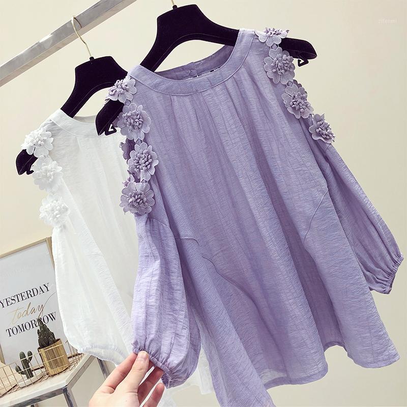 Summer Chiffon Blouse Women Floral Off Shoulder White Womens Tops Blouses Casual Loose Plus Size -2XL Women' & Shirts, Sky blue
Summer Chiffon Blouse Women Floral Off Shoulder White Womens Tops Blouses Casual Loose Plus Size -2XL Women' & Shirts, Sky blue