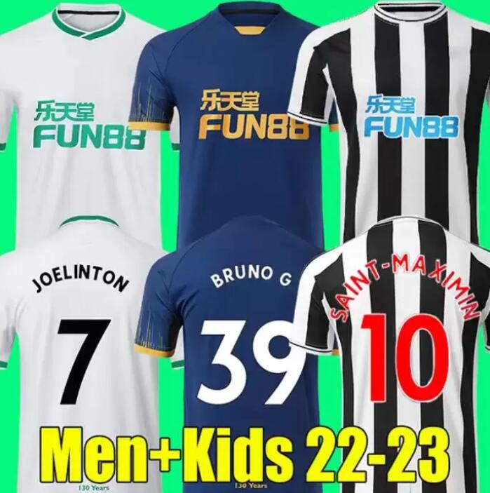 2022 2023 Newcastle Soccer Jersey 22 23 WOOD BRUNO G. WILSON SHELVEY ALMIRON JOELINTON Football Shirt NUFC GAYLE MAXIMIN TRIPPIER Men kit Kids Equipment sets, 2022 23 away
2022 2023 Newcastle Soccer Jersey 22 23 WOOD BRUNO G. WILSON SHELVEY ALMIRON JOELINTON Football Shirt NUFC GAYLE MAXIMIN TRIPPIER Men kit Kids Equipment sets, 2022 23 away