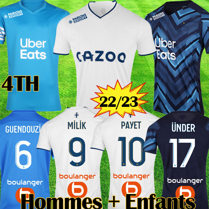 Maillot 2022 fourth Soccer jerseys Fans Player Version Maillots foot 2023 MARSEILLES UNDER MILIK BALR BENEDETTO PAYET 22 23 GERSON Men jersey GUENDOUZI Kids shirts, 22 23 kids home
Maillot 2022 fourth Soccer jerseys Fans Player Version Maillots foot 2023 MARSEILLES UNDER MILIK BALR BENEDETTO PAYET 22 23 GERSON Men jersey GUENDOUZI Kids shirts, 22 23 kids home