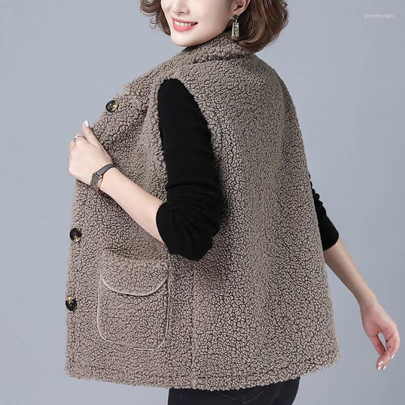 Women's Vests Woman Jacket Vest Large Size Women's Autumn Winter Wear Coat Chaleco MujerWomen's Phin22, Coffee
Women's Vests Woman Jacket Vest Large Size Women's Autumn Winter Wear Coat Chaleco MujerWomen's Phin22, Coffee