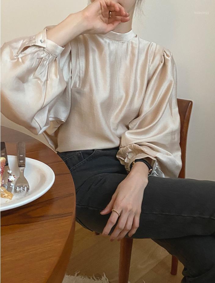 Spring Chic Long Sleeve Blouse Women Ruffles Fashion Satin Shirt Female Office Korean Elegant Clothing Women' Blouses & Shirts, Beige
Spring Chic Long Sleeve Blouse Women Ruffles Fashion Satin Shirt Female Office Korean Elegant Clothing Women' Blouses & Shirts, Beige