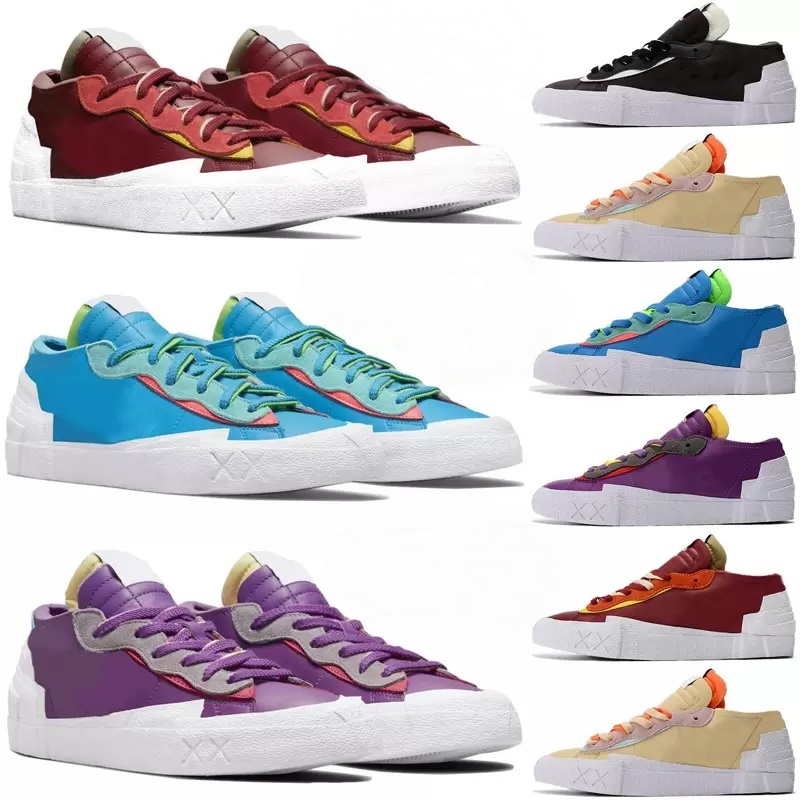Top Fashion Blazer Low Running Shoes Kaws X Sacais Classic Mens Womens Purple Dusk Casual Sports Neptune Blue Team Red Paint Splatter Sneakers trainers Size 36-45
Top Fashion Blazer Low Running Shoes Kaws X Sacais Classic Mens Womens Purple Dusk Casual Sports Neptune Blue Team Red Paint Splatter Sneakers trainers Size 36-45