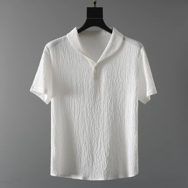 Shirt trousers summer men fashion classic shirt s business casual shirts A set of clothes size M 4XL 220615
