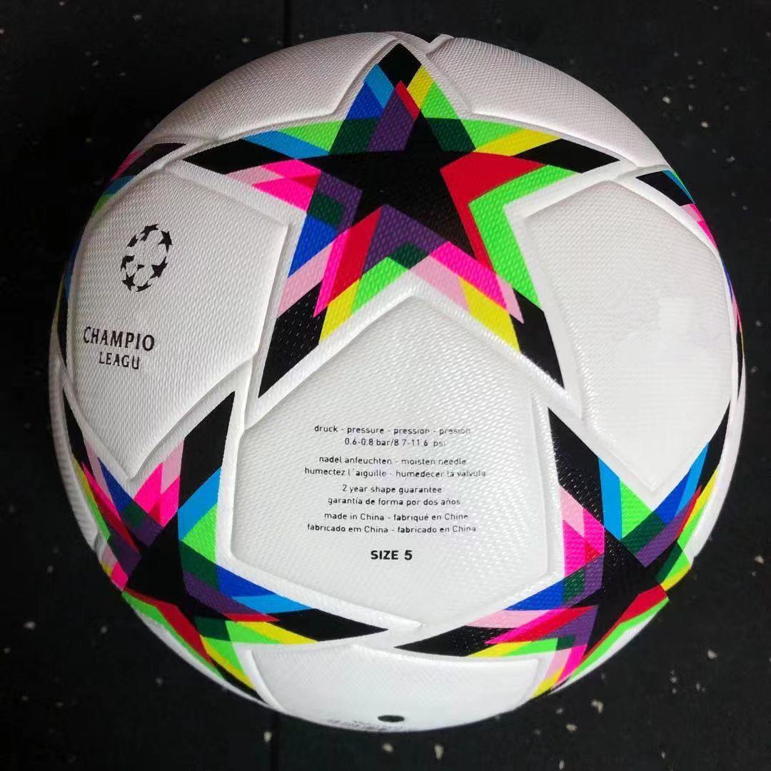 New European champion 2022 2023 Club League PU soccer Ball OP04 Size 5 high-grade nice match liga premer Finals 22 23 football balls
New European champion 2022 2023 Club League PU soccer Ball OP04 Size 5 high-grade nice match liga premer Finals 22 23 football balls