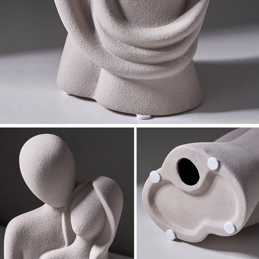 Statue Decoration Home Accessories Resin Abstract Sculpture Modern Art Couple Model Office Desk Decor Figurines for Living Room