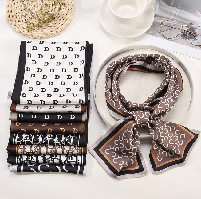 8style Luxury Designer Letters Print Floral Silk Scarf Headband for Women Fashion Long Handle Bag Scarves Paris Shoulder Tote Luggage Ribbon Head Wraps
8style Luxury Designer Letters Print Floral Silk Scarf Headband for Women Fashion Long Handle Bag Scarves Paris Shoulder Tote Luggage Ribbon Head Wraps