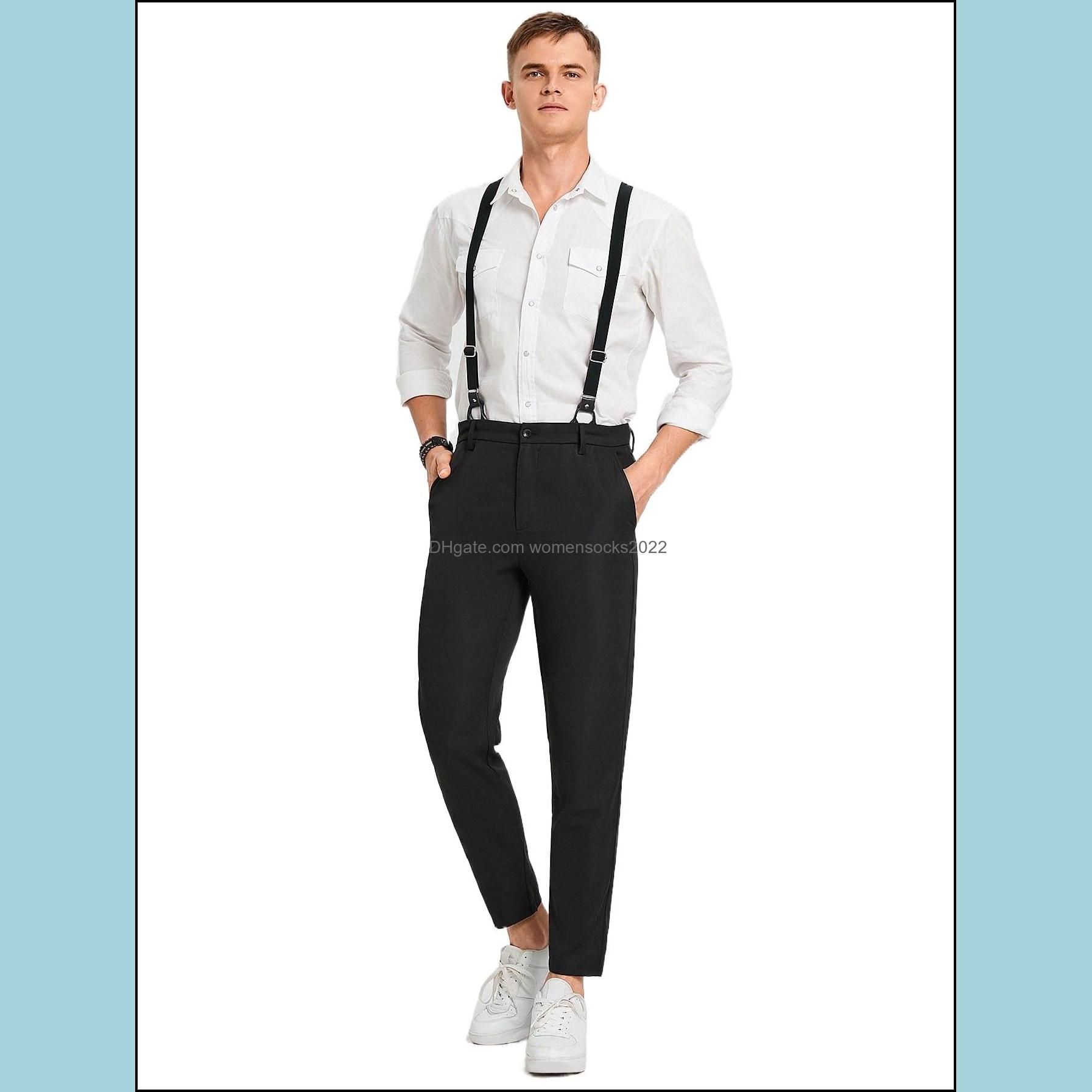 Mens Clothing Apparel Men Slant Pocket Side Suspender Q8Vw Drop Delivery 2021 Dhxqz, Black
Mens Clothing Apparel Men Slant Pocket Side Suspender Q8Vw Drop Delivery 2021 Dhxqz, Black